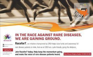 The Racefor7 to beat 7,000 Known Rare Diseases is on﻿