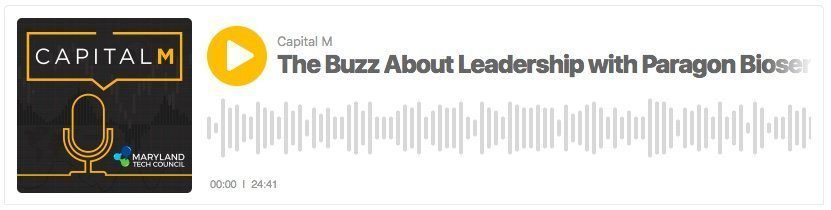 'Capital M' Podcast with Marty Rosendale and guest, Pete Buzy, CEO of Paragon BioServices.