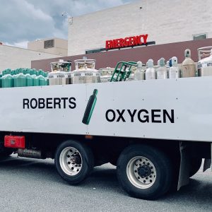 Roberts Oxygen truck