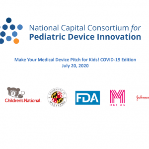 National Capital Consortium for Pediatric Device Innovation (NCC-PDI) Announces Virtual Pediatric Pitch Competition Winners