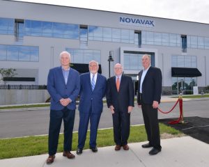 Maryland Governor Hogan Tours Site of Future Novavax Headquarters in Gaithersburg