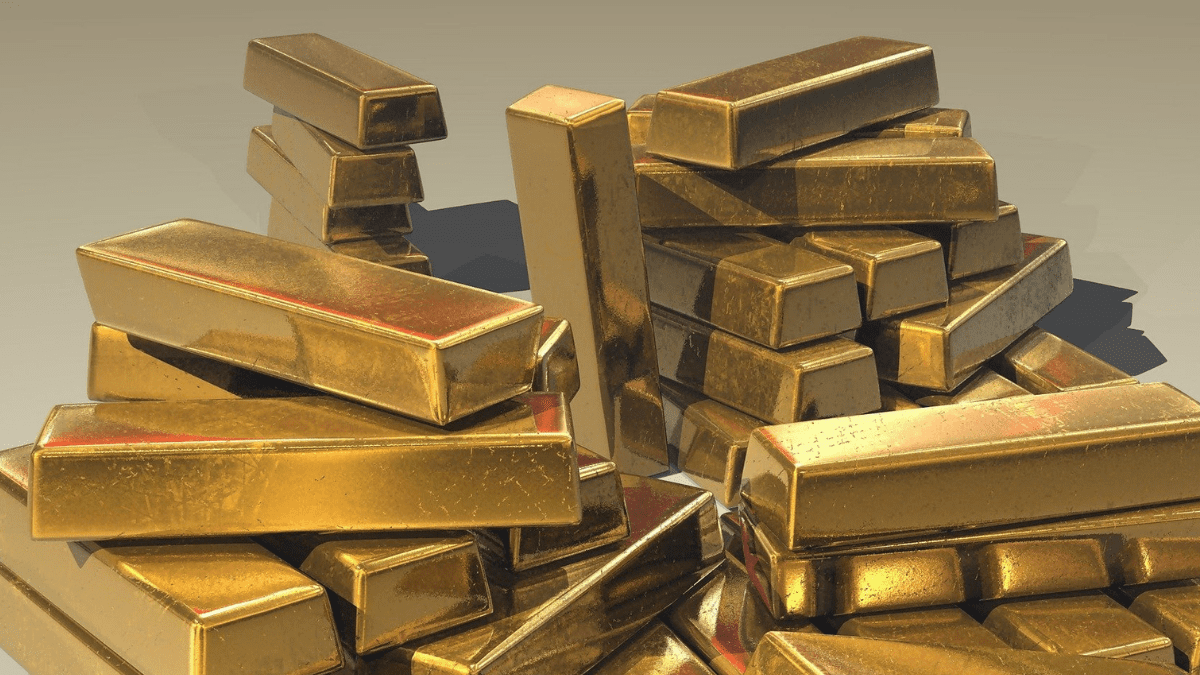 Photo of gold bars