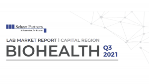 Scheer Partners Releases BioHealth Capital Region Q3 Lab Market Report