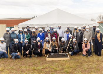 Photo of Texcell's ground breaking ceremony in Frederick, MD