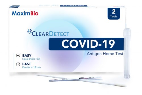 Image of COVID-19 antigen test box