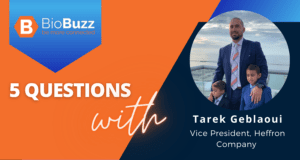 5 Questions With Tarek Geblaoui, Vice President at Heffron Company