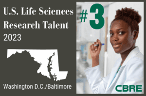 Why the Maryland Region Was Ranked #3 for Top Life Sciences Research Talent by CBRE