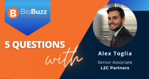 5 Questions with Alex Toglia, Senior Associate, L2C Partners