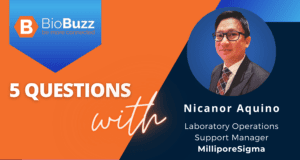 5 Questions with Nicanor Aquino, Adjunct Professor and Laboratory Operations Support Manager, MilliporeSigma
