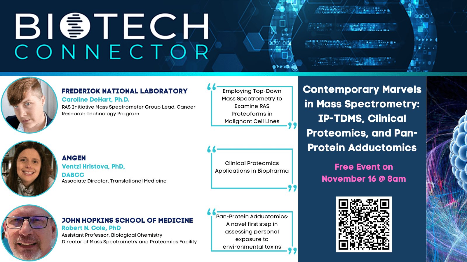 https://biobuzz.io/wp-content/uploads/2023/10/Speakers-with-titles_with-QR-code.png