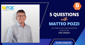 5 Questions with Matteo Pozzi, Automation Engineering Director, PQE Group