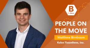 People on the Move: Matthew Birnbaum, Product Launch Specialist,  Kolon TissueGene