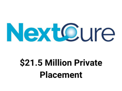 NextCure Raises $21.5M to Extend Runway and Advance ADC Programs