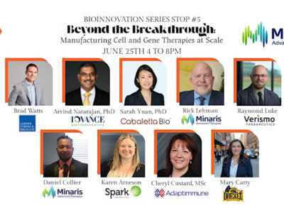 Beyond the Breakthrough: Manufacturing Cell and Gene Therapies at Scale