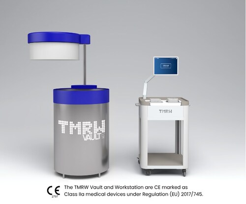 TMRW Vault® Receives CE Mark Under the European Medical Device Regulation (MDR)
