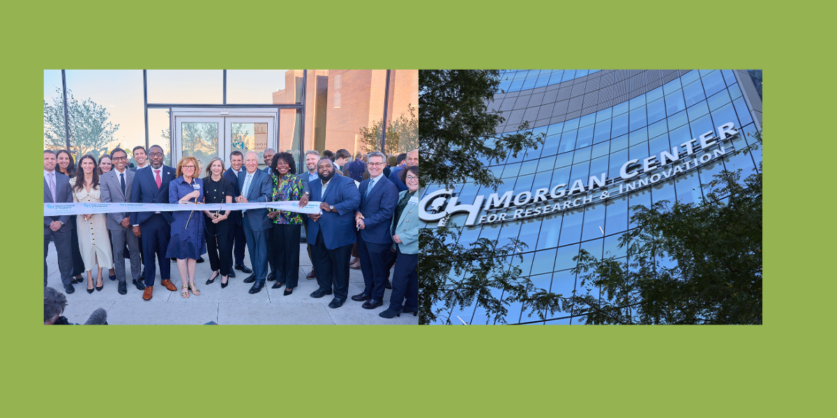 CHOP Opens the Morgan Center for Research & Innovation, a $50M-Named, 350,000-Sq.-Ft. Hub for Pediatric Discovery