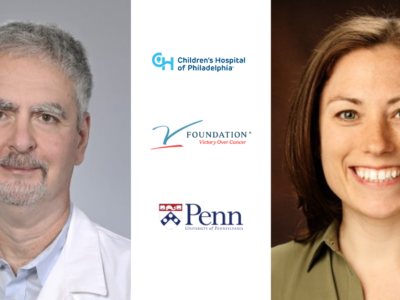 CHOP Researchers Receive $1.8 Million in V Foundation Grants for Leukemia Therapy and Early Cancer Detection