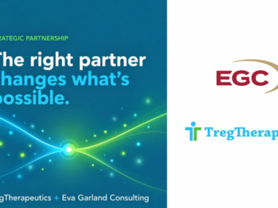 TregTherapeutics Taps Eva Garland Consulting to Power Non-Dilutive Funding Strategy