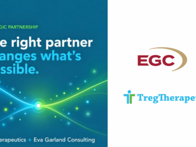 TregTherapeutics Taps Eva Garland Consulting to Power Non-Dilutive Funding Strategy