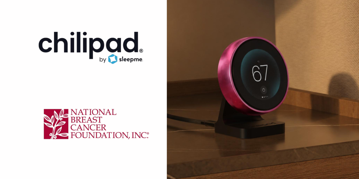 Mooresville’s Chilipad Partners With National Breast Cancer Foundation to Bring Better Sleep to People Affected by Breast Cancer