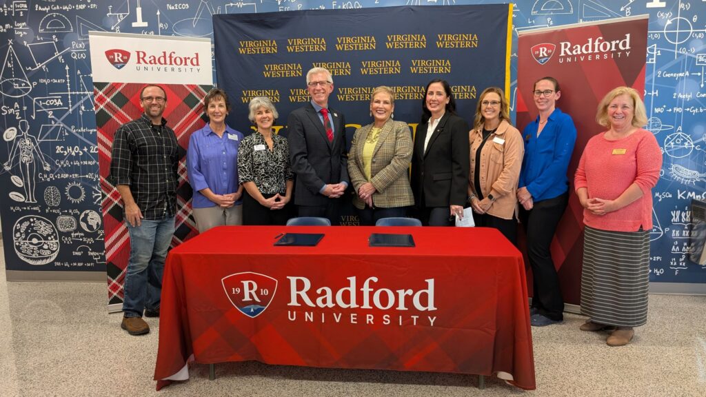 Virginia Western And Radford Sign Health Degree Transfer Agreements