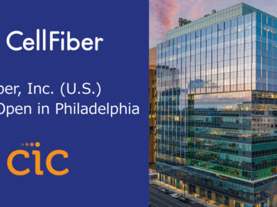 Tokyo’s CellFiber Opens First U.S. Subsidiary at CIC Philadelphia to Scale Cell Therapy Manufacturing